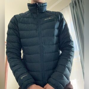 Eddie Bauer Teal Puffer Jacket Modern Insulation